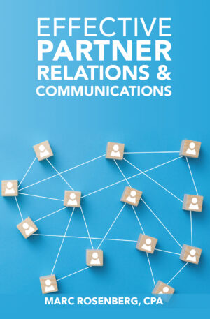 Effective Partner Relations and Communications book cover.