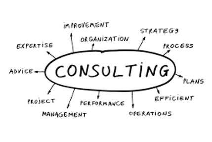 The word consulting.